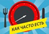 Как часто есть