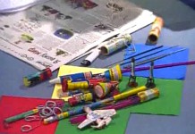 Бенгальские огни и петарды