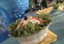 Салат "Оливье" и холодец