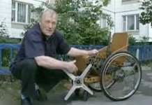 "Шагающая" коляска Владимира Локсеева
