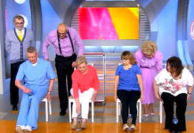 Программа «Жить Здорово» от 20.03.2017: Самые простые тренажеры. Упражнения с креслом