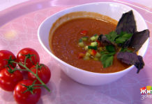 Программа «Жить здорово» от 31.01.2019: Кухня народов мира. Гаспачо