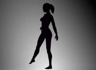 Тест-обманщик. Крутящаяся танцовщица