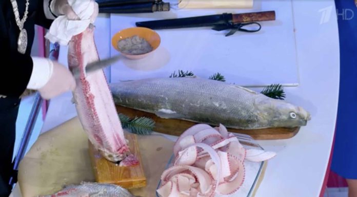 Программа «Жить здорово» от 31.01.2023: Вкусы России. Строганина